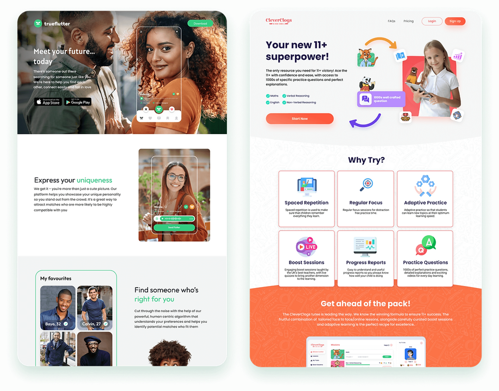Landing Page Design