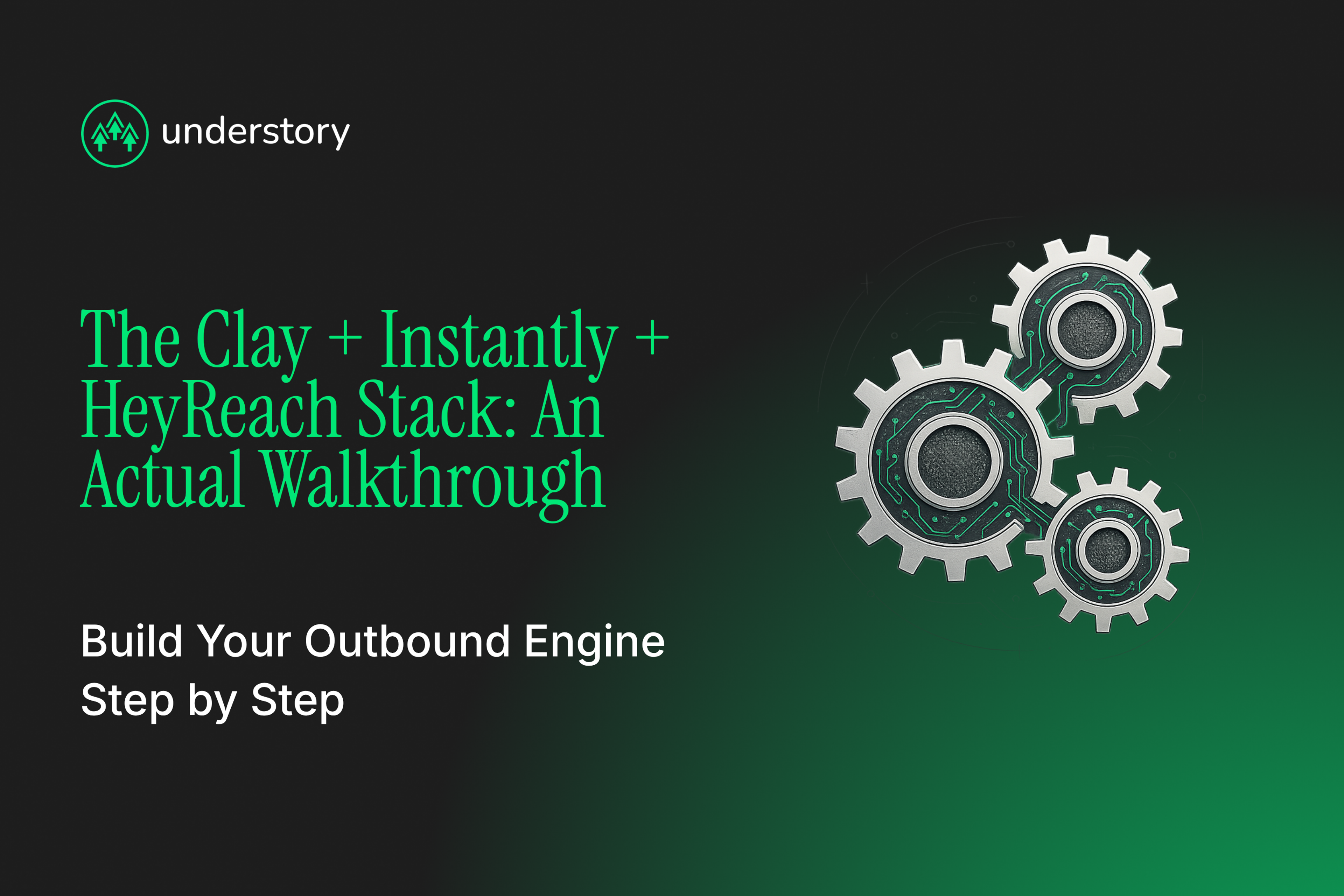 Clay, Instantly, and HeyReach outbound stack connecting enrichment, email, and LinkedIn workflows
