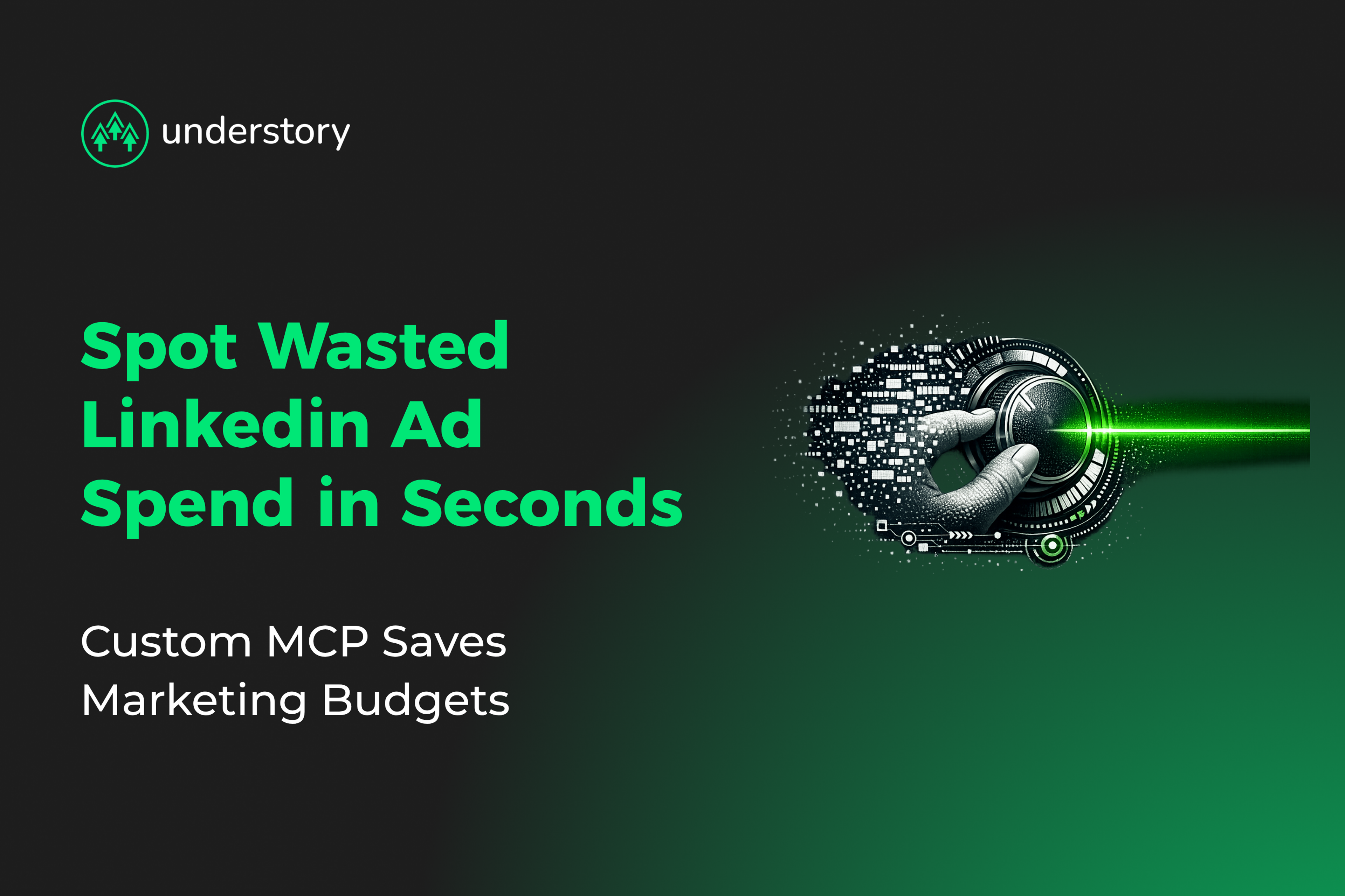Custom LinkedIn Ads MCP server detecting wasted SaaS ad spend with AI-powered analysis