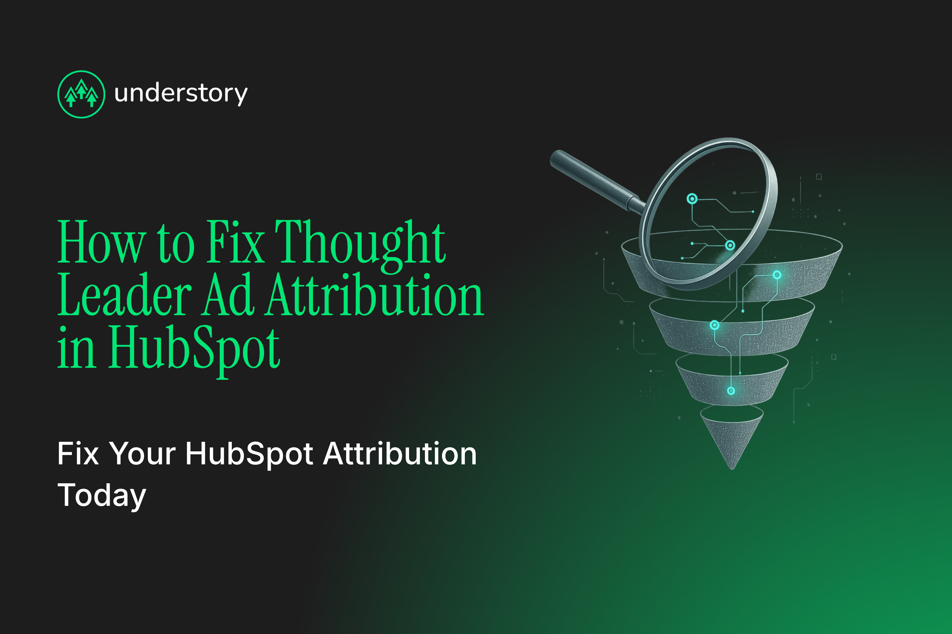 LinkedIn Thought Leader Ad attribution flowing through UTM tracking into HubSpot pipeline
