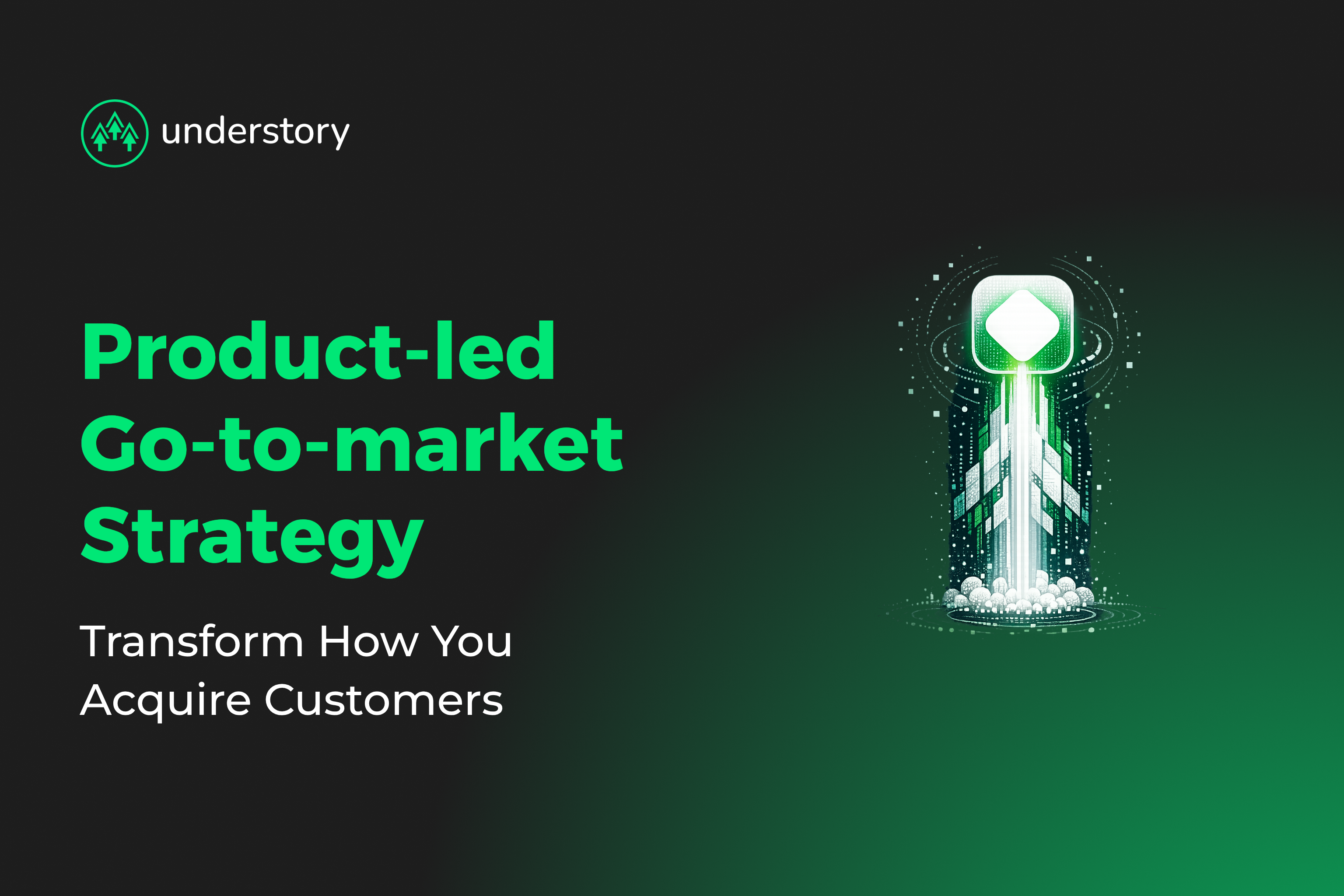 Product-led go-to-market flow from PQL scoring through sales-assist pipeline