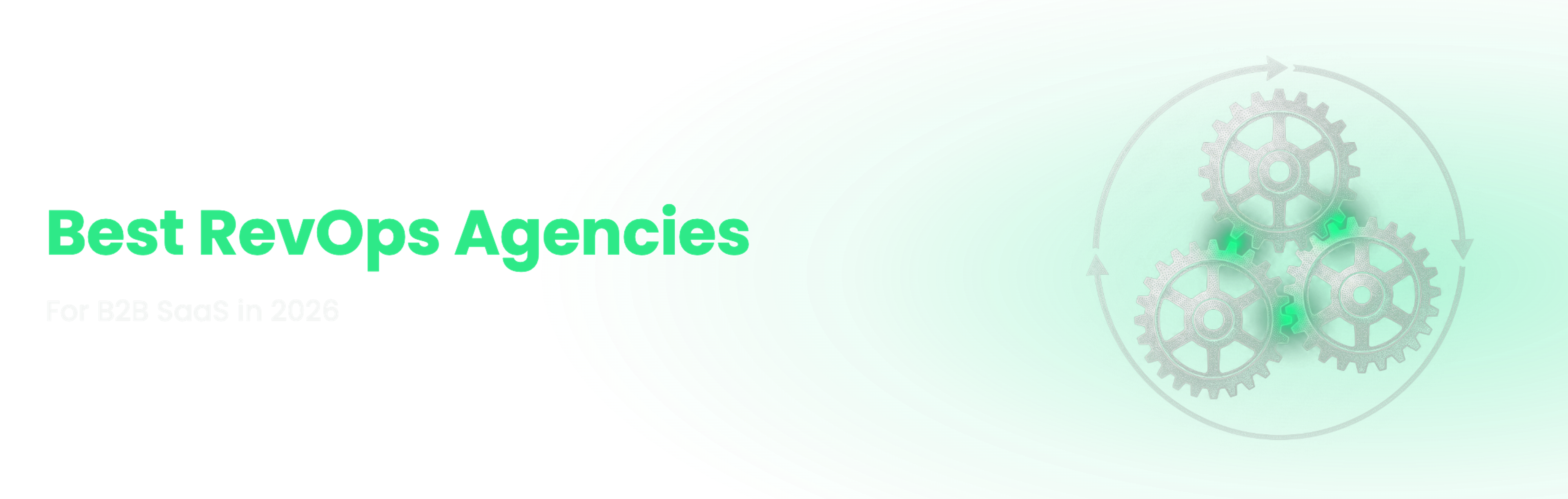Best RevOps Agencies for B2B SaaS [2026] hero