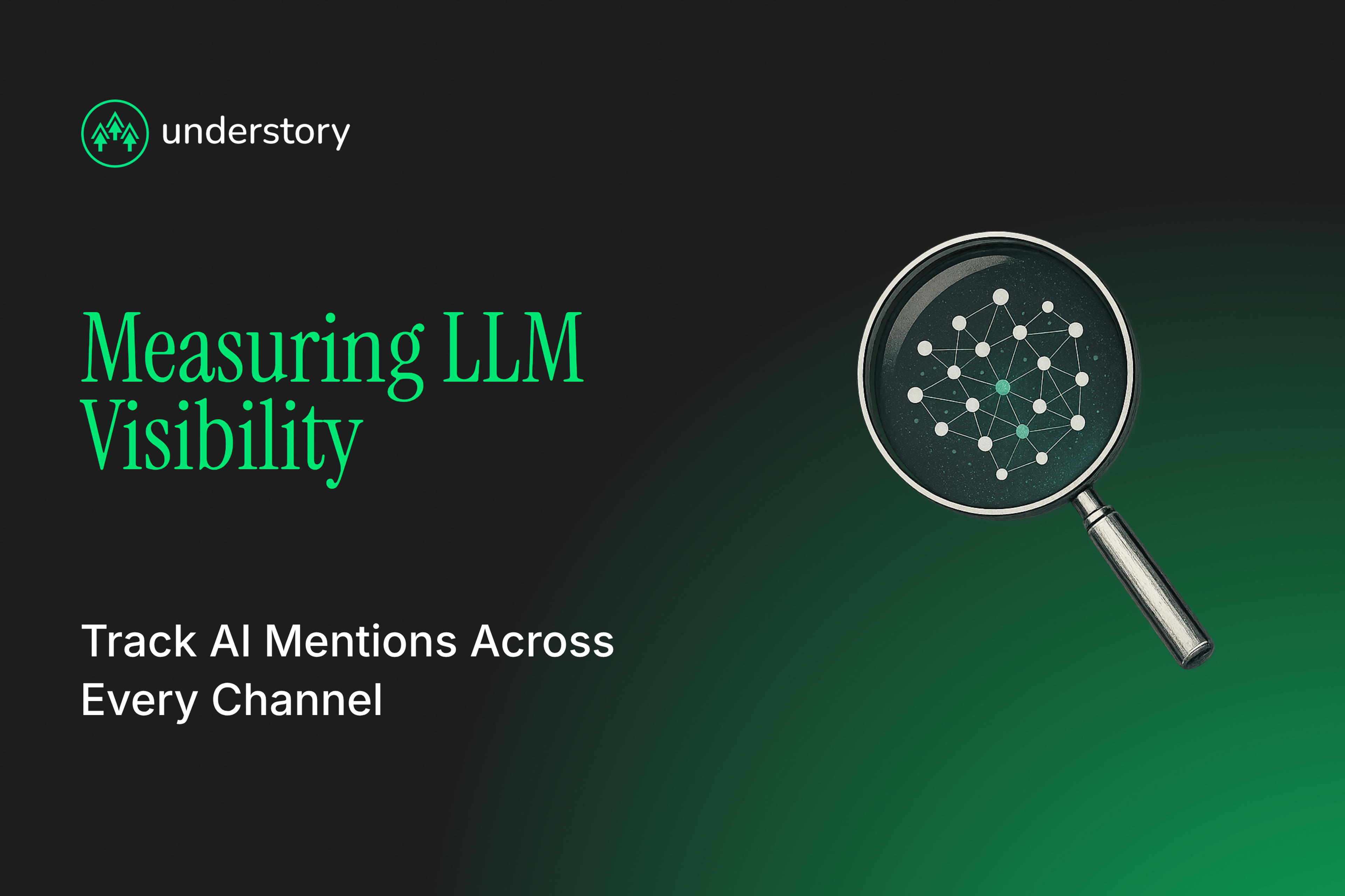 AI visibility dashboard tracking LLM citation rates for B2B SaaS