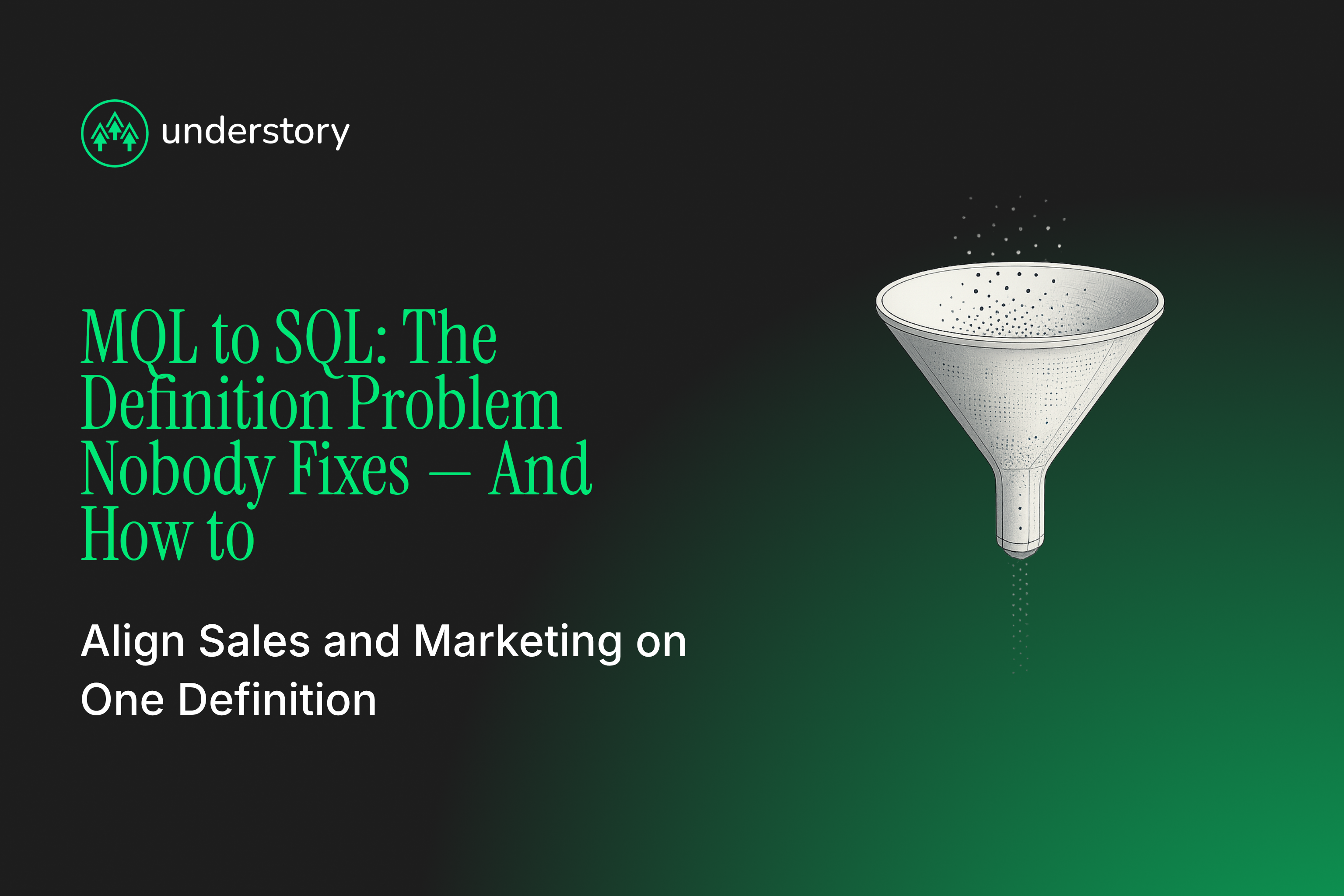Marketing and sales teams aligning MQL to SQL lead qualification definitions