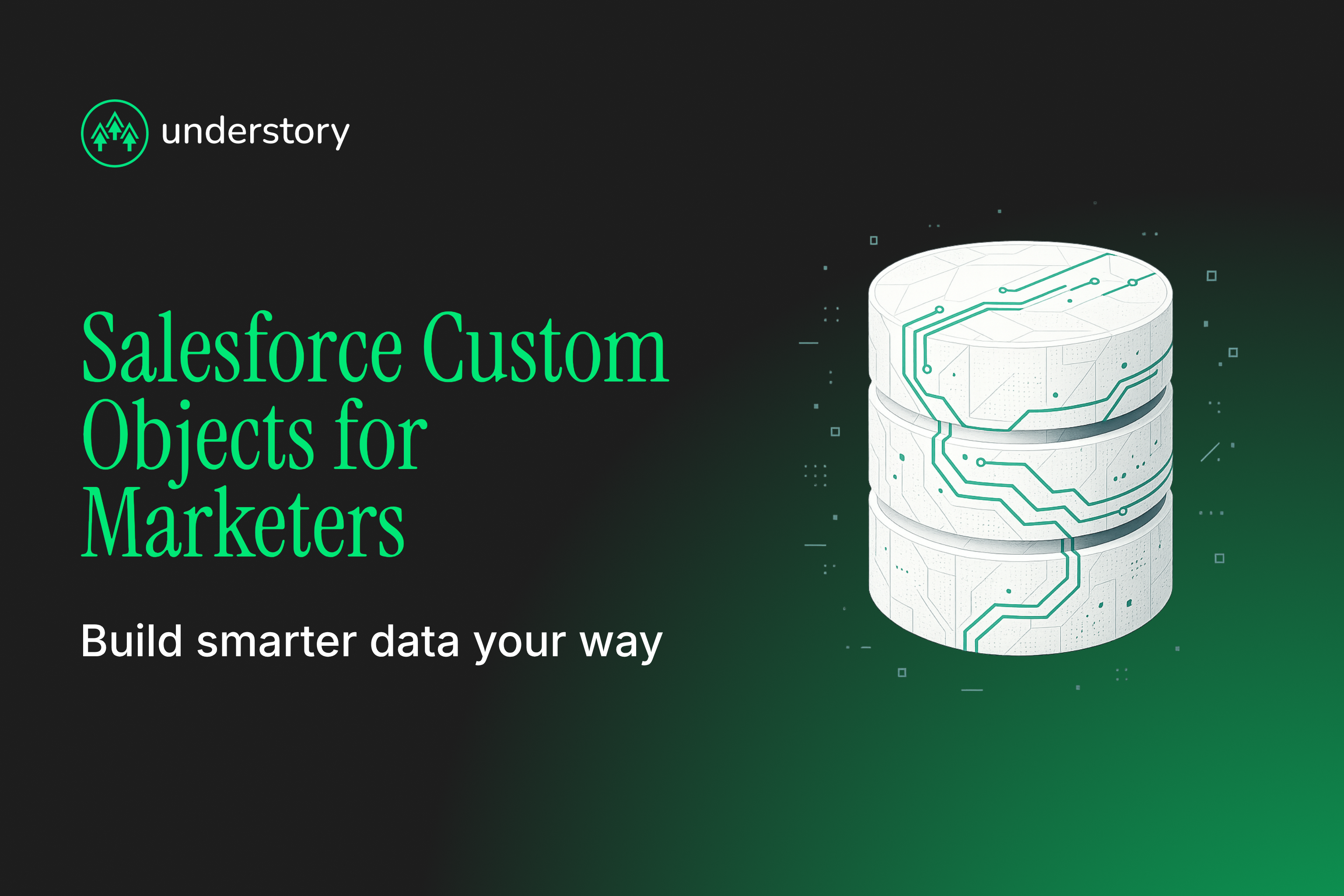 Salesforce custom objects data model concept for marketing attribution and pipeline reporting