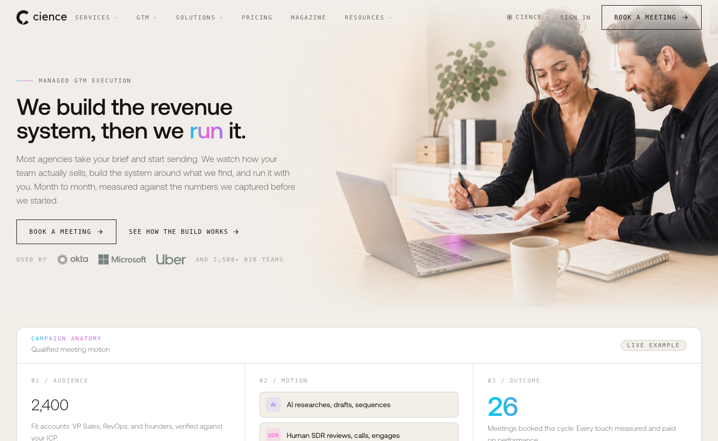 CIENCE homepage