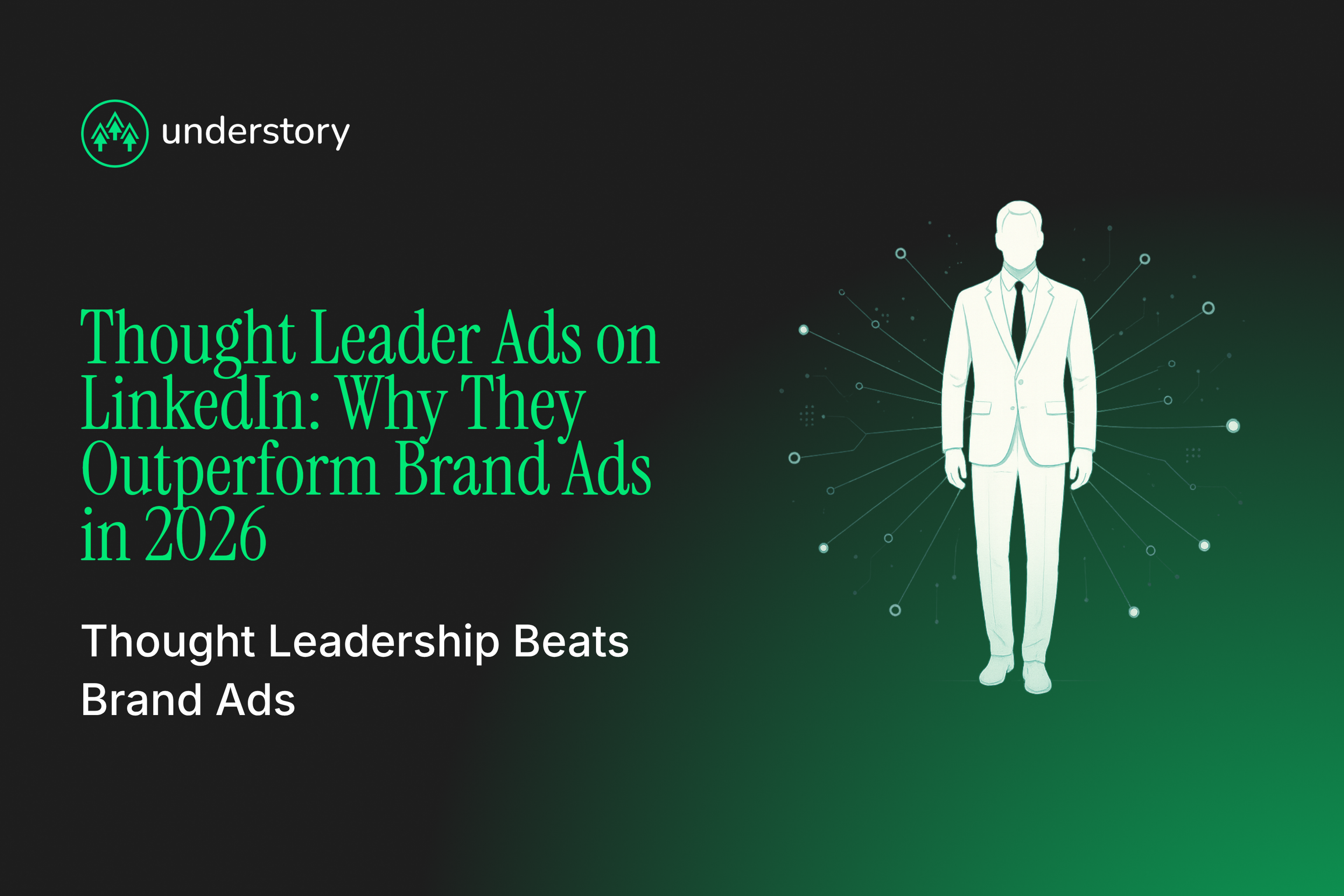 Executive's LinkedIn Thought Leader Ads rising above brand ads toward a B2B SaaS buying committee