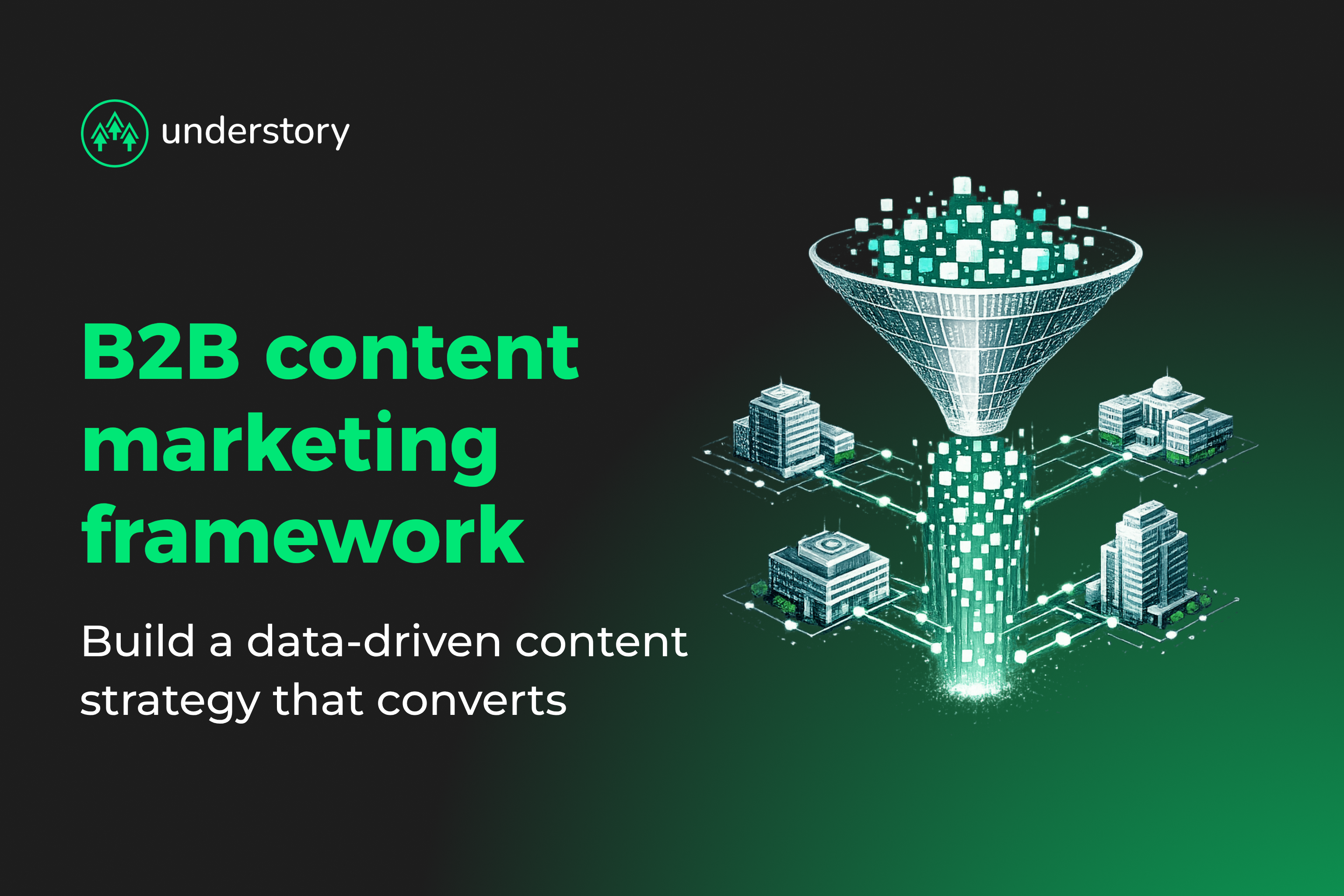 B2B SaaS content marketing framework aligning strategy, distribution, and pipeline measurement