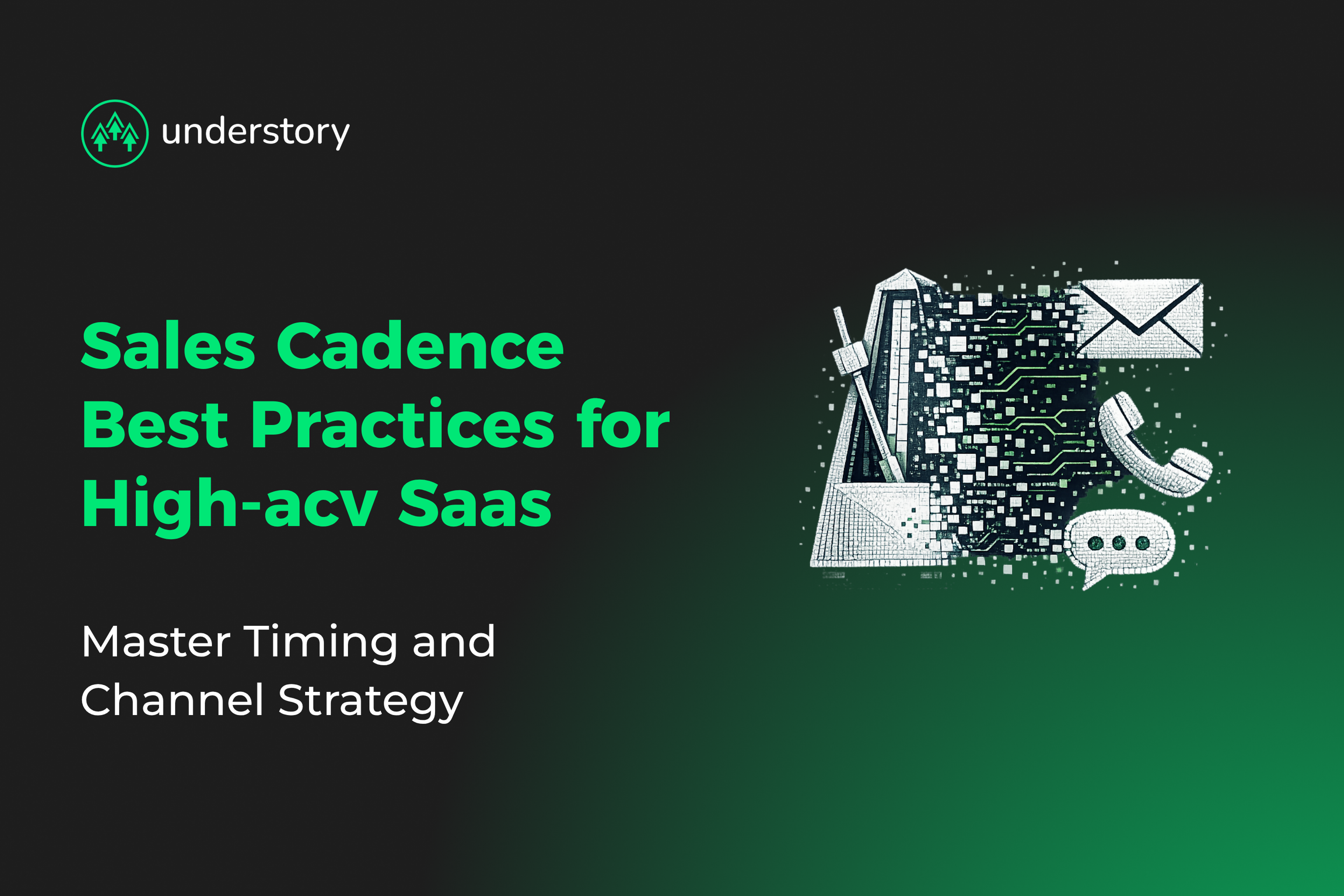 Strategic sales cadence timing and channel coordination for high-ACV SaaS deals
