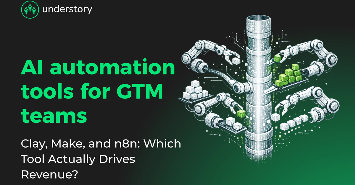 Clay Automation AI GTM Automation Tools: Clay vs Make vs n8n Guide | Understory