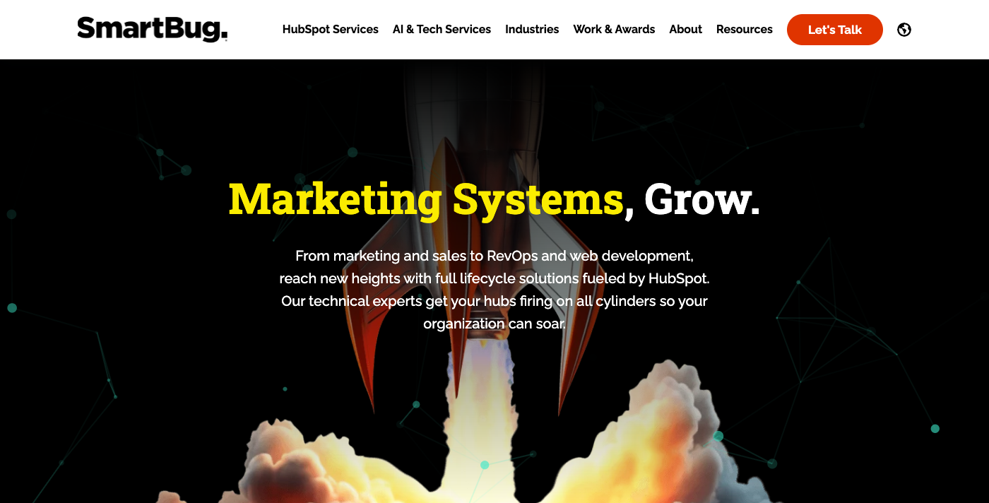 SmartBug Media homepage