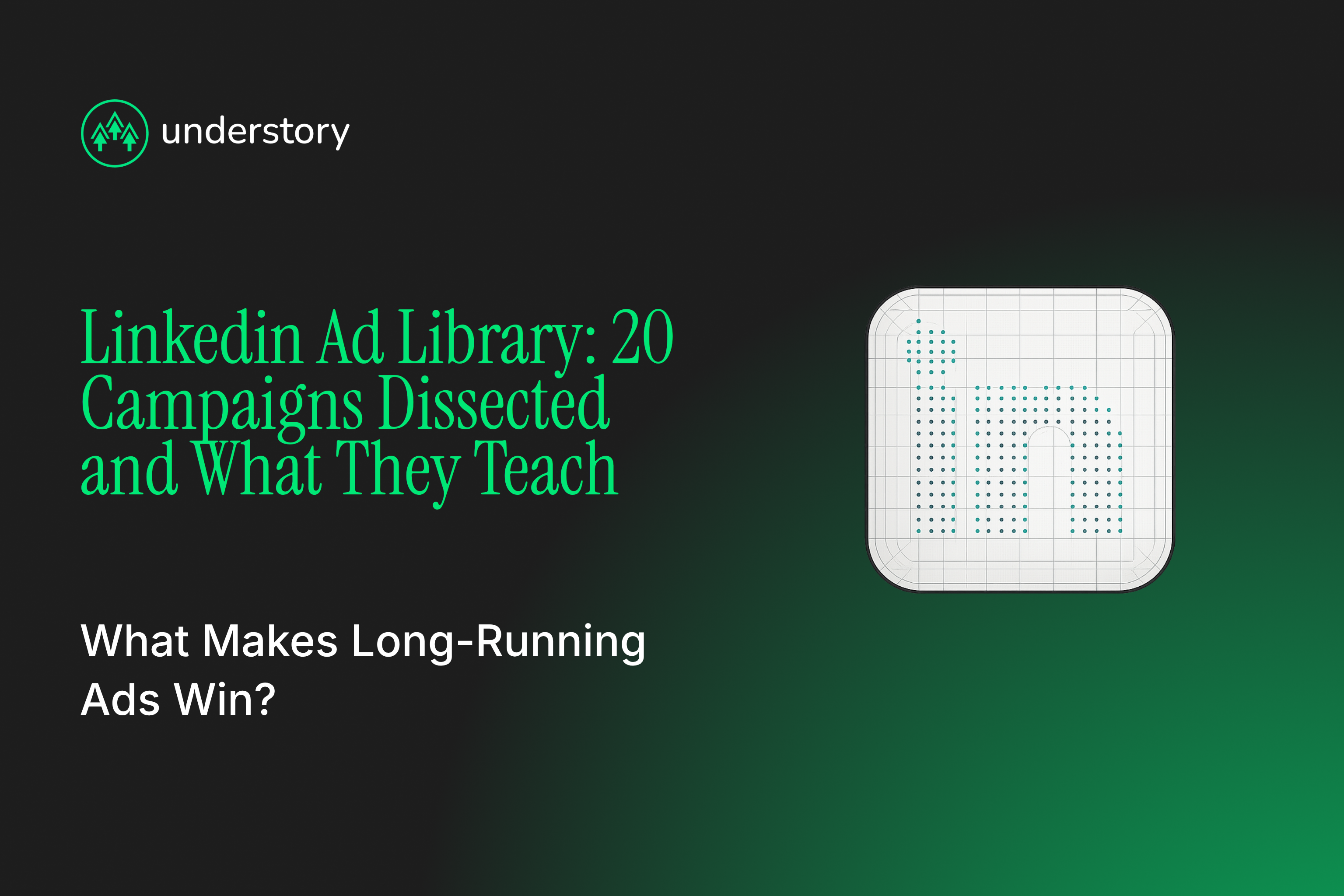 LinkedIn Ad Library analysis dissecting B2B SaaS campaign patterns for paid media strategy