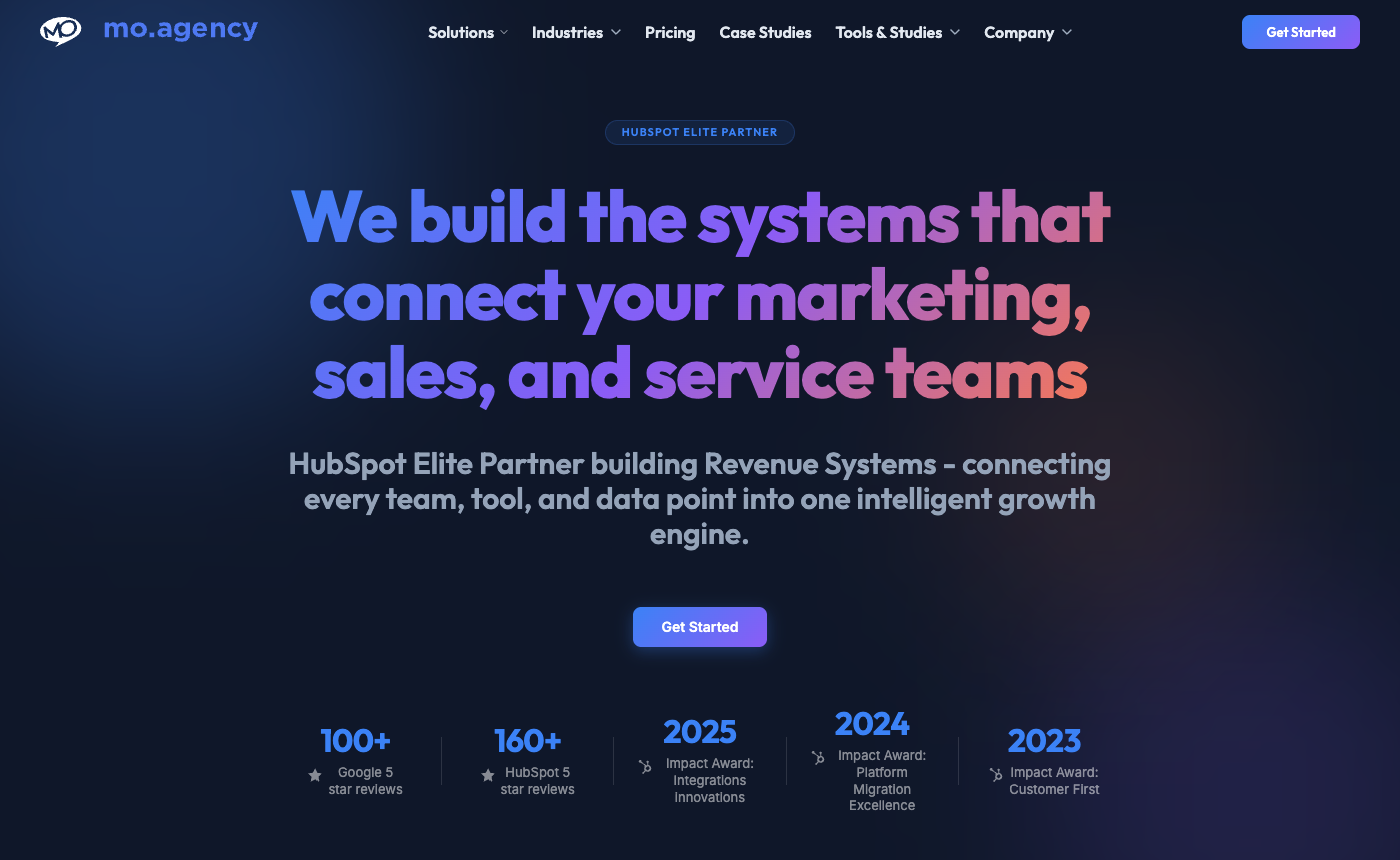 MO Agency homepage
