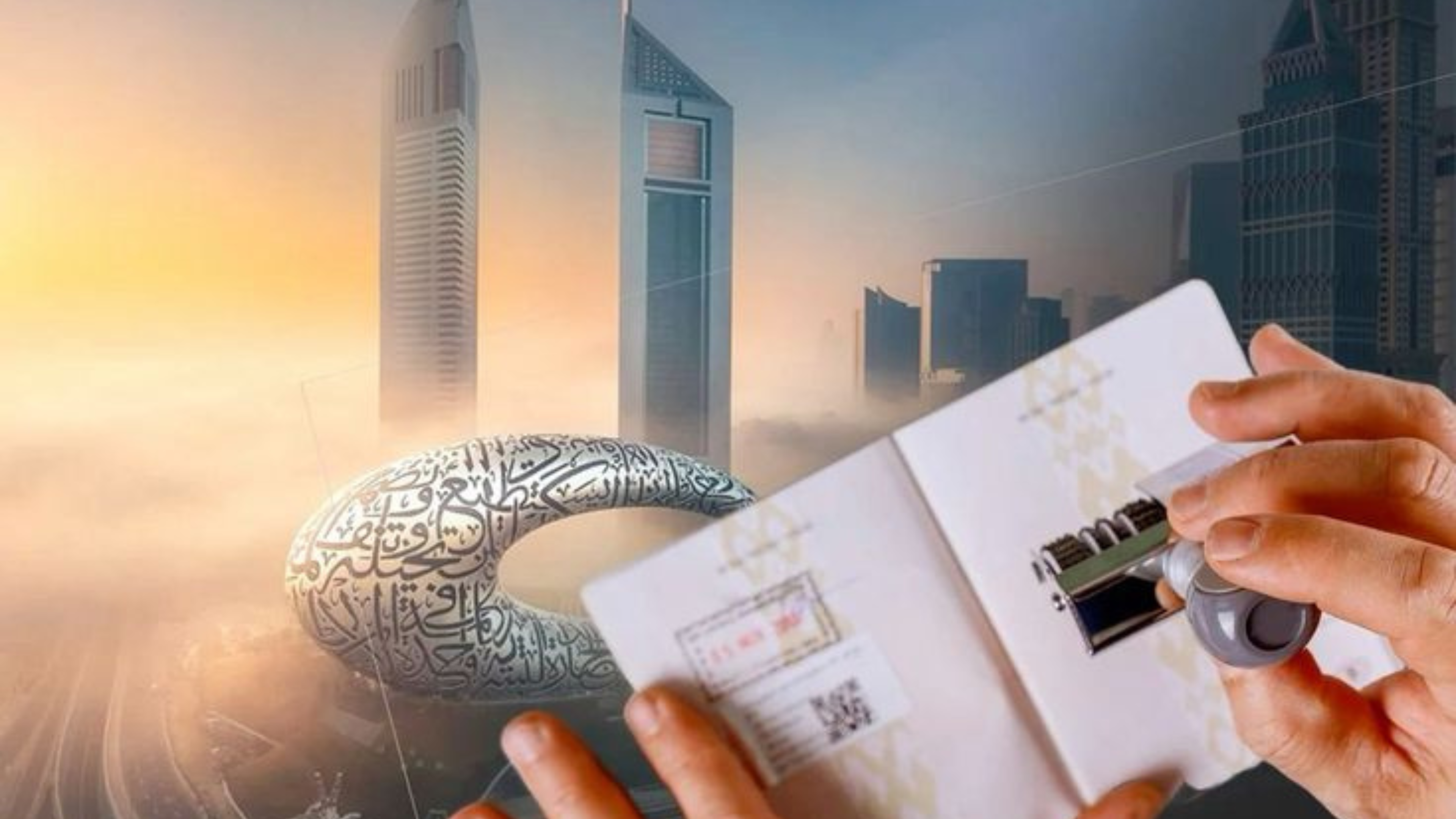 Consultant in Abu Dhabi explaining Tourist Visa requirements with ICP and TAMM forms.