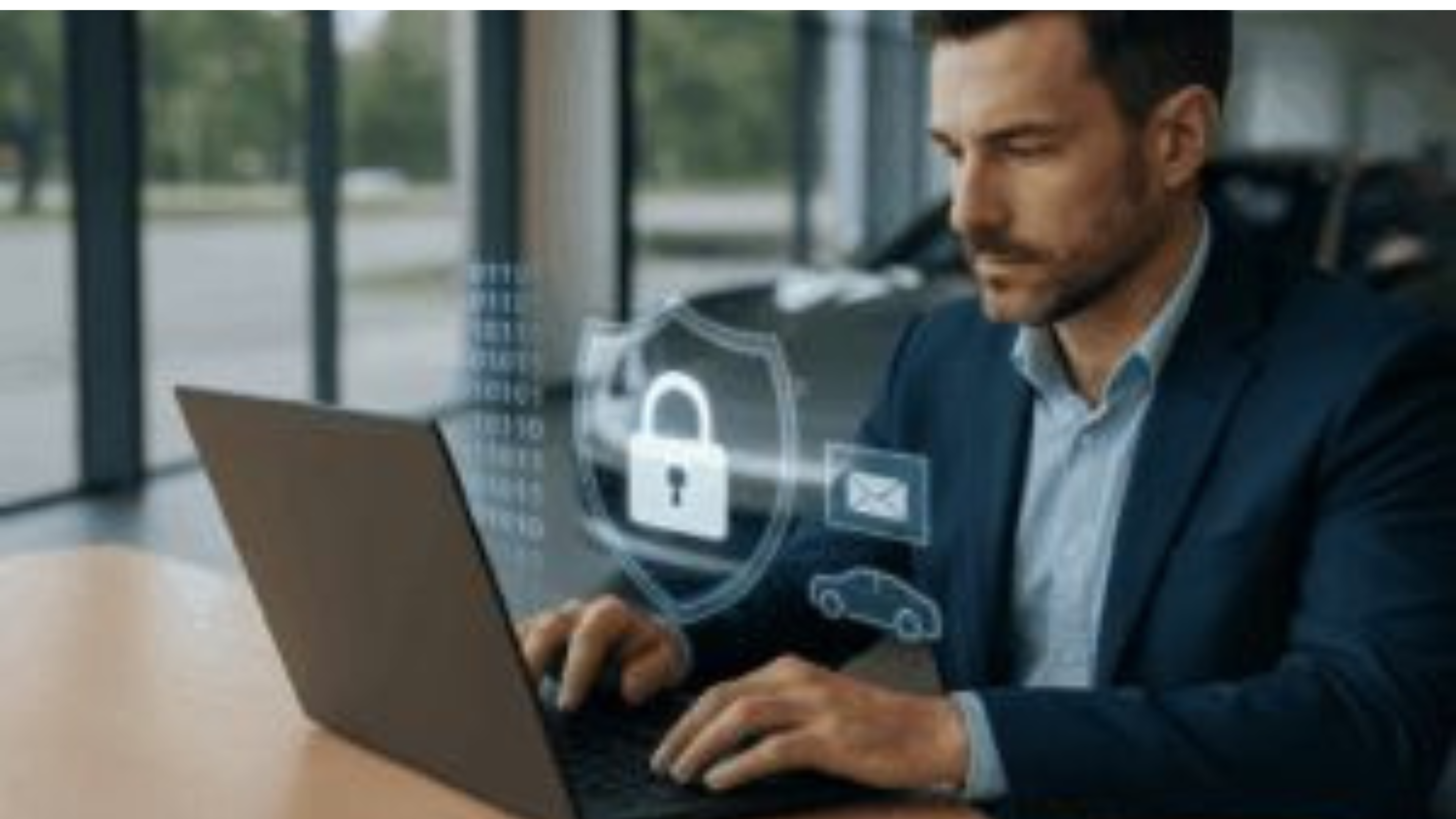 Consultant reviewing QCC/ Police clearance documents for a client in Abu Dhabi office