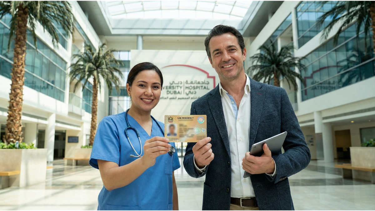 Golden Visa UAE application support at ATZ Typing Center Abu Dhabi