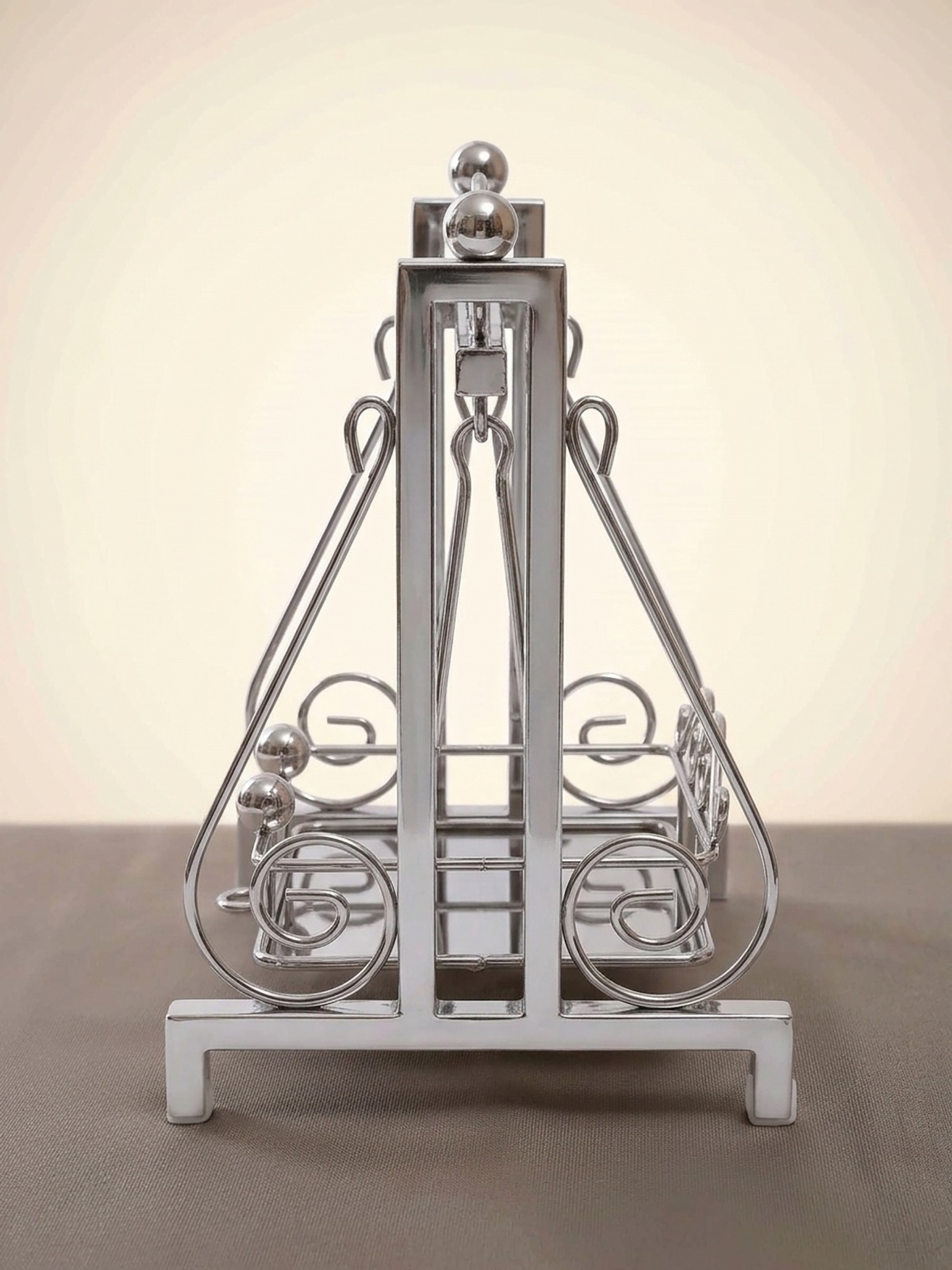 Steel Jhula 10" stainless steel swing – Right side