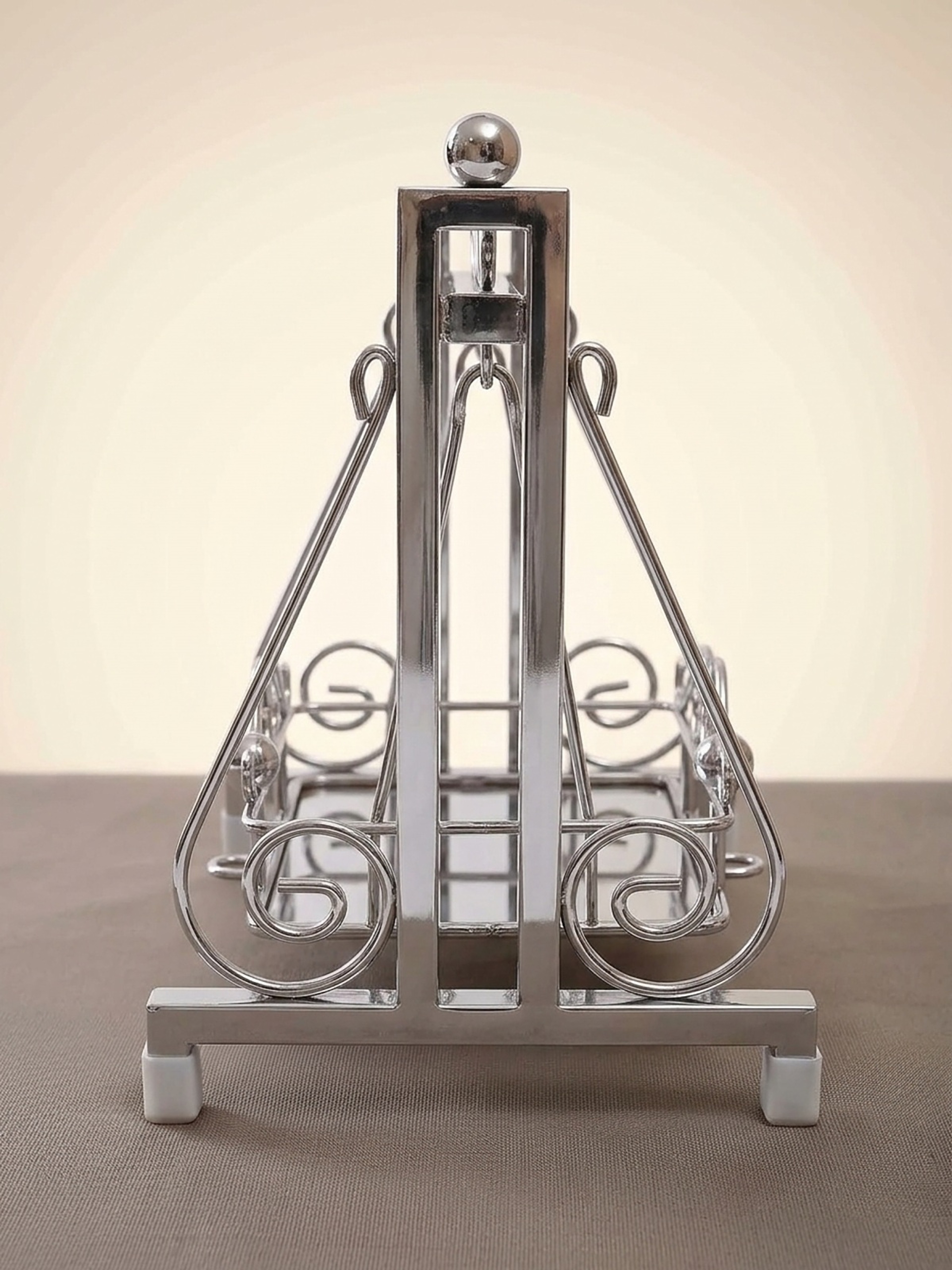 Steel Jhula 10" stainless steel swing – Left side