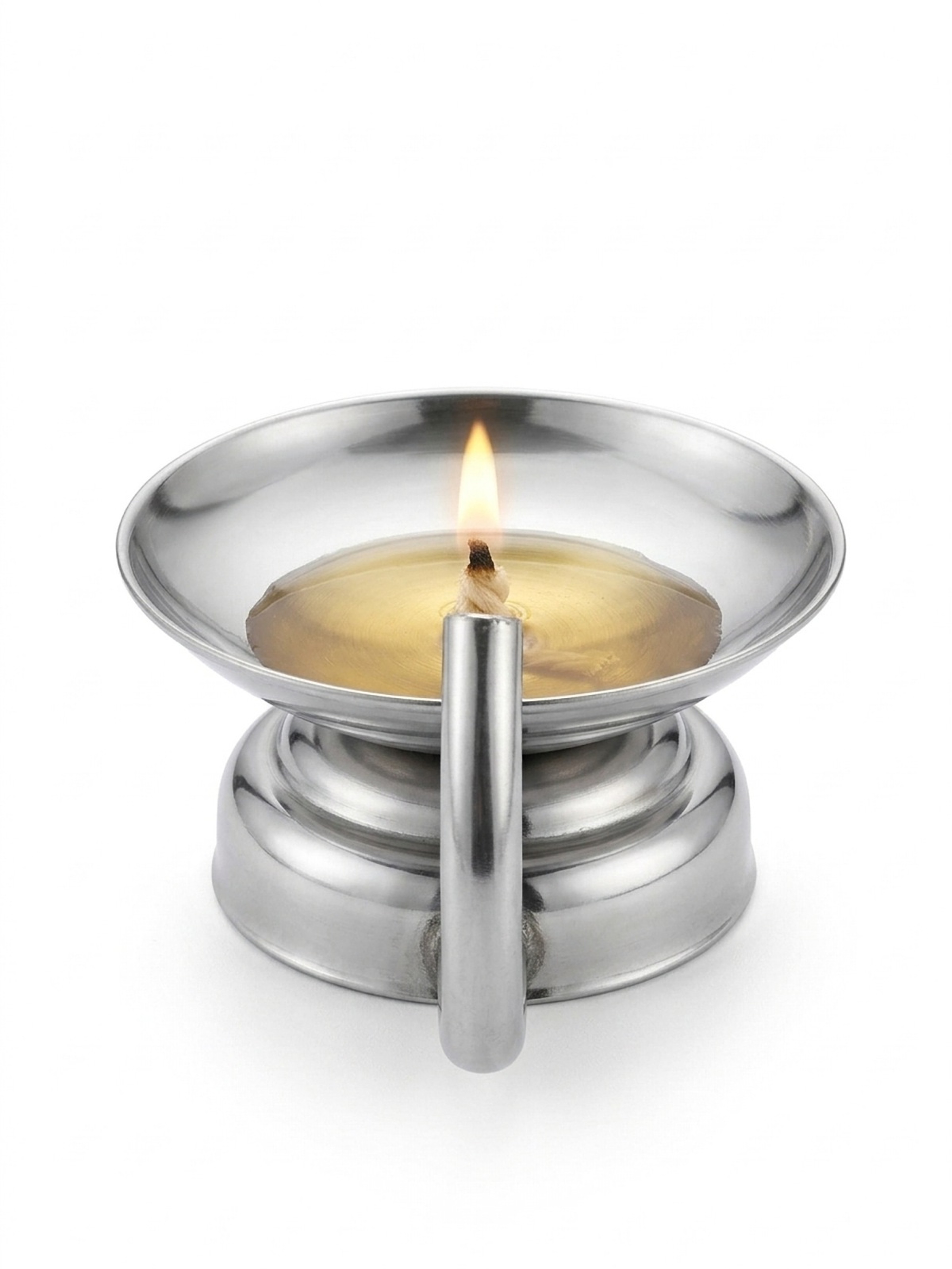 Stainless Steel Deepak (Diya) – Front