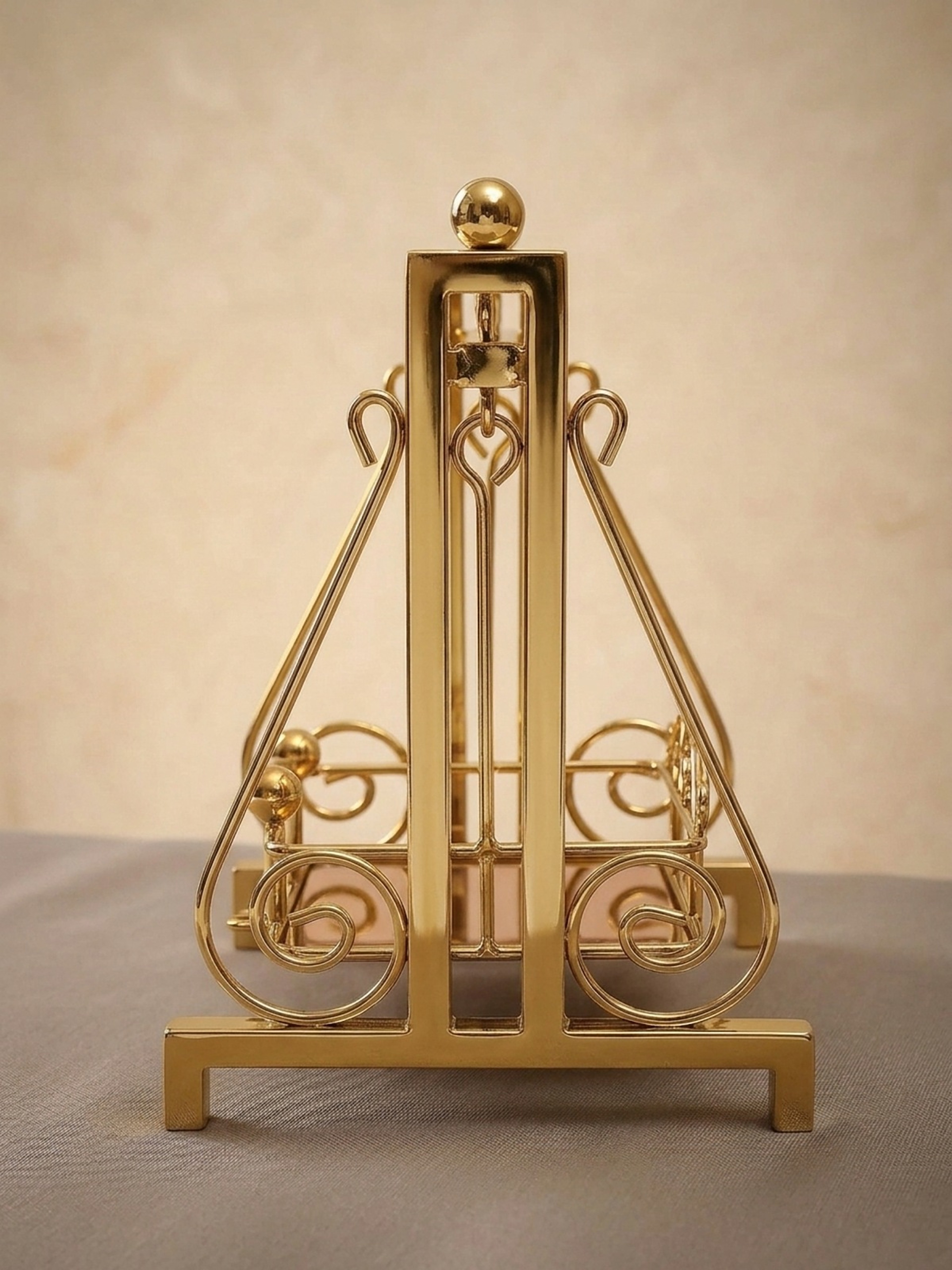 Gold Jhula 8" stainless steel swing – Right side