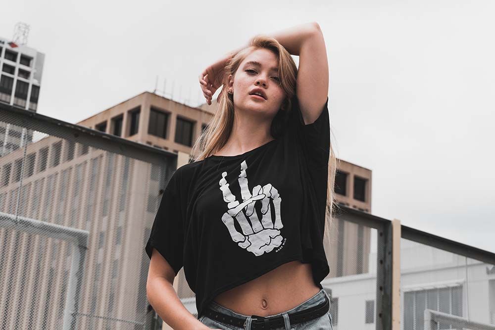 Women's Peace Sign Graphic Tee