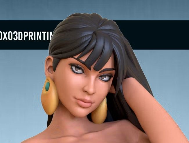Chel Statue | The Road to Eldorado Fan Art by OXO3D SFW,NSFW null