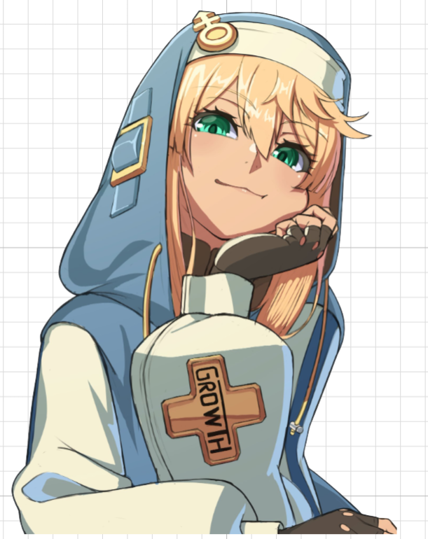 Bridget Cute Sticker | Guilty Gear Vinyl-Sticker SFW stickers,Guilty Gear sticker,Bridget sticker,sfw sticker