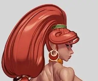 Urbosa Statue | The Legend of Zelda Fan Art by Rushzilla NSFW null