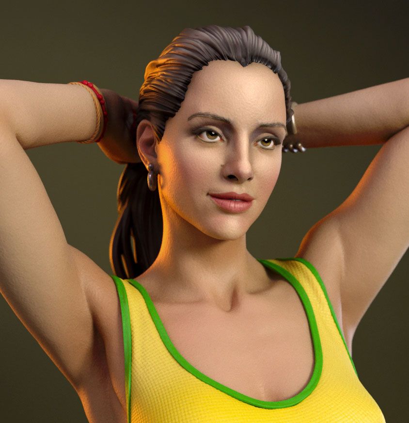 The Girl Swimsuit Statue | Ipanema Fan Art by TorridaMinis SFW,NSFW 3d printed,3d printed statue,nsfw statue,3d printed figure,The Girl Swimsuit Statue,Ipanema Statue