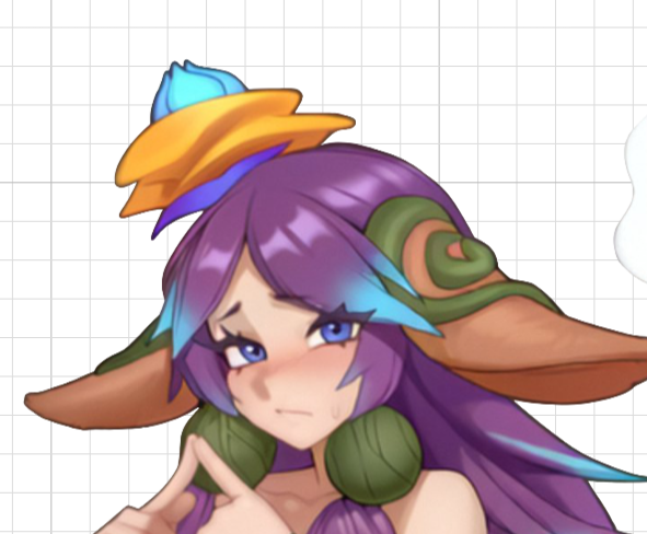 Lillia Bashful Futa Sticker | League of Legends Futanari Stickers Ecchi Cartoon Futa futanari sticker,League of Legends stickers,futa sticker,Lillia sticker