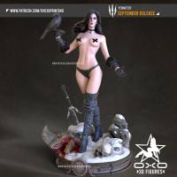 Statua Yennefer | The Witcher Fan art di OXO3D SFW,NSFW 3d printed statue,3d printed,nsfw statue,3d printed figure,Yennefer Statue,The Witcher Statue