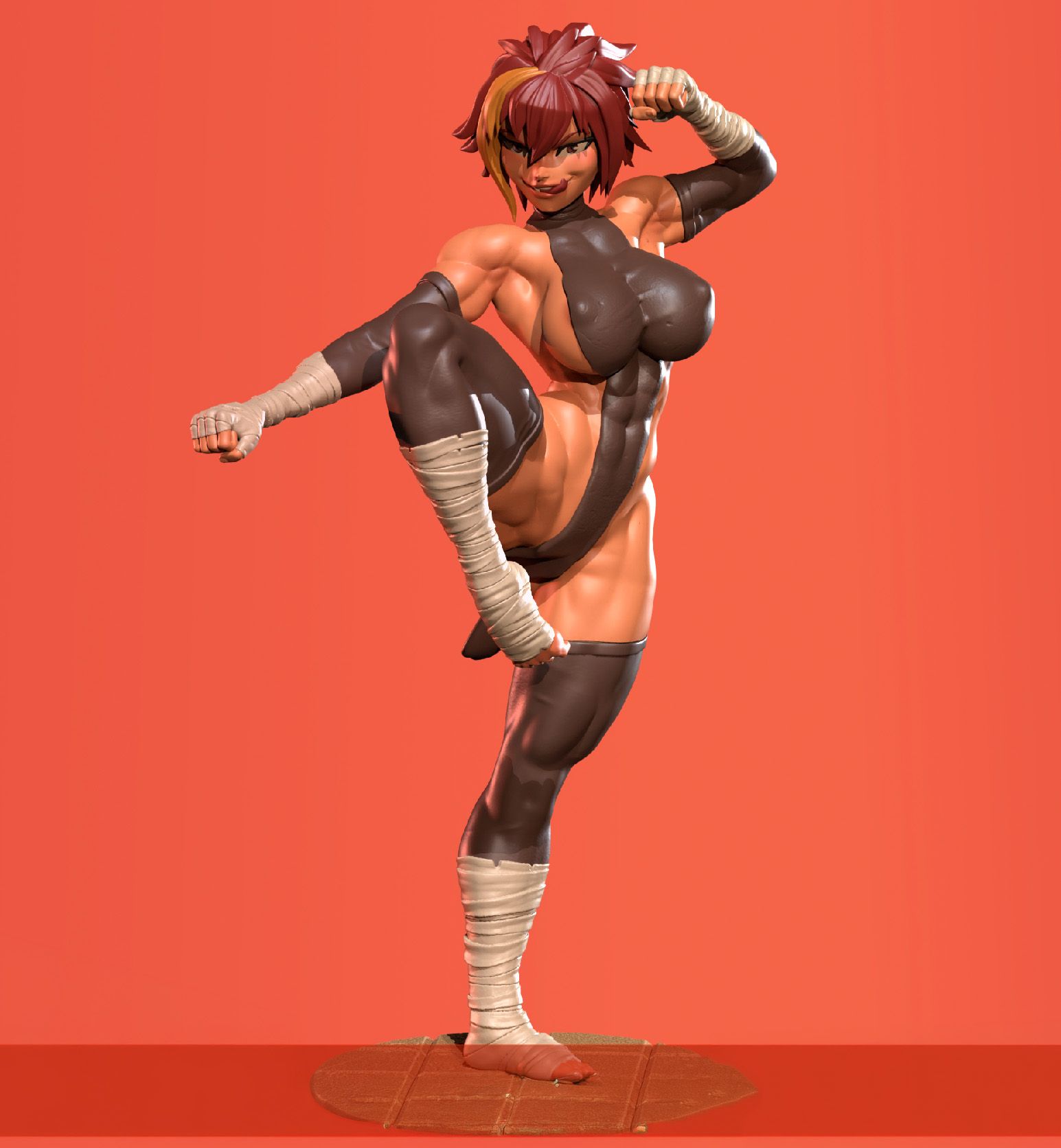Marl Barrock Statue | Reincarnation Coliseum Fan Art by Freyas Fantasys SFW,NSFW,Futa 3d printed statue,3d printed,3d printed figure,Marl Barrock Statue,Reincarnation Coliseum Statue,nsfw statue,futa figurines,futanari figurines,futanari statue,futa statue