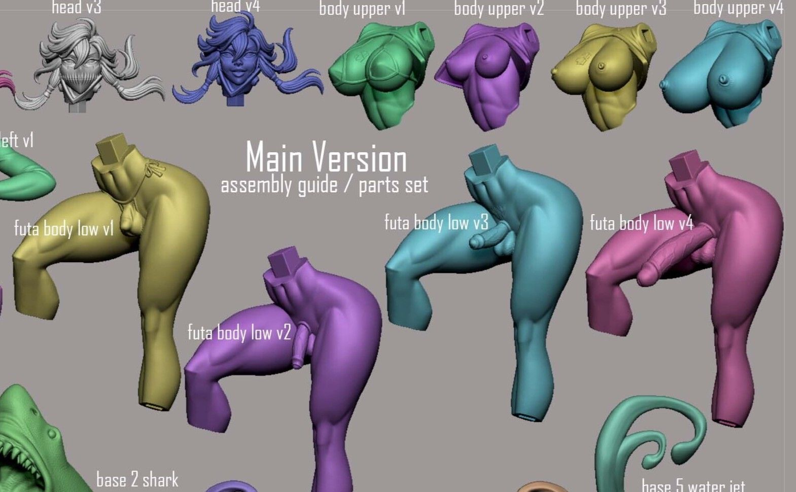 Estatua Tier Harribel | Bleach Fan Art por Digital Dark SFW,NSFW,Futa 3d printed statue,3d printed,nsfw statue,futa statue,3d printed figure,Tier Harribel Statue,Bleach statue