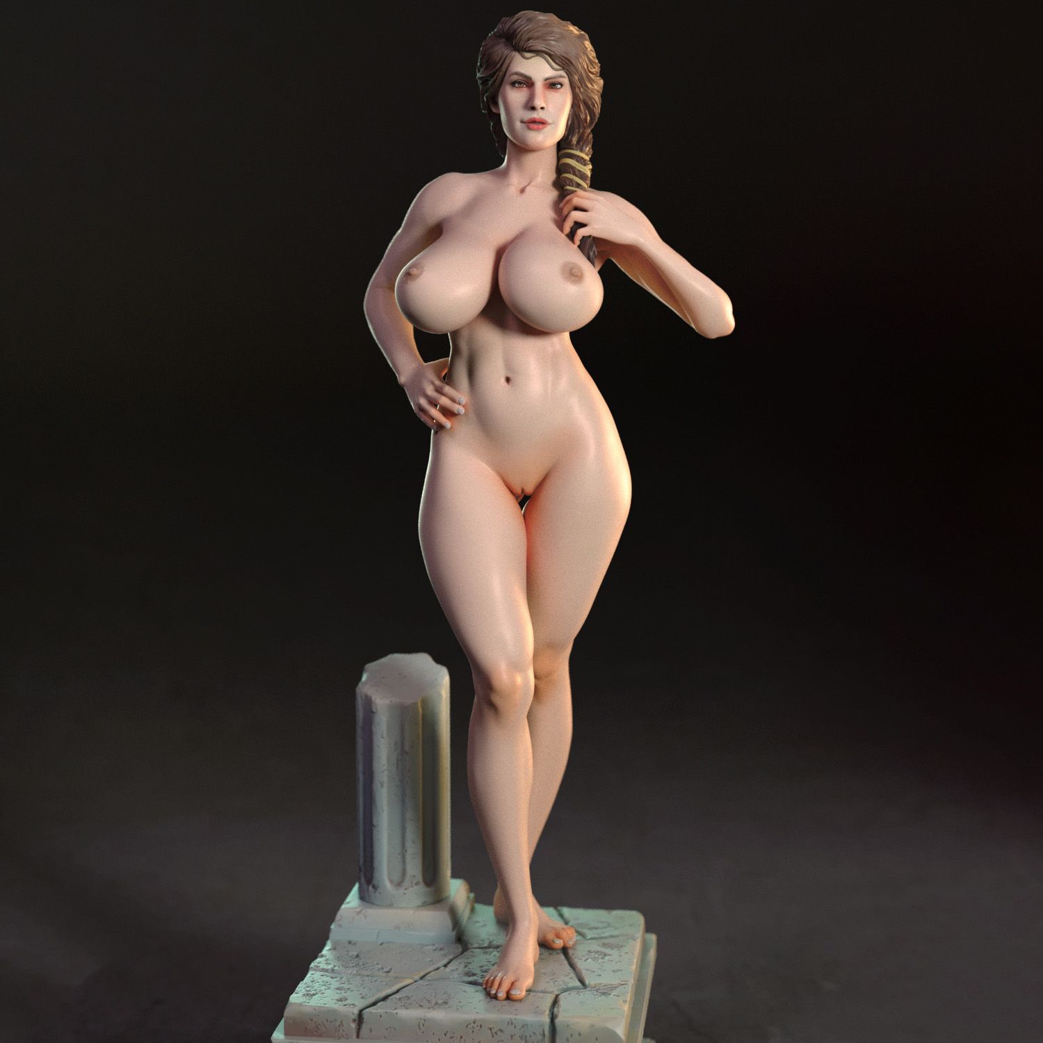 Kassandra Statue | Assassin's Creed Fan Art by TorridaMinis SFW,NSFW 3d printed,3d printed statue,nsfw statue,3d printed figure,Kassandra Statue,Assassin's Creed Statue