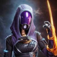 Figura Tali Zorah | Mass Effect Fanart autorstwa Bulkamancer SFW 3d printed statue,3d printed,Tali Zorah Statue,3d printed figure,Mass Effect statue