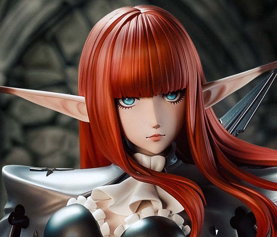 Hulkenberg Statue | Metaphor: ReFantazio Fan Art by Bulkamancer SFW 3d printed statue,3d printed,Hulkenberg Statue,3d printed figure,Metaphor: ReFantazio statue