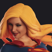 Estatua Supergirl | DC Fan art por Abe3D SFW,NSFW 3d printed statue,supergirl statue,dc statue,3d printed figure,3d printed,nsfw statue