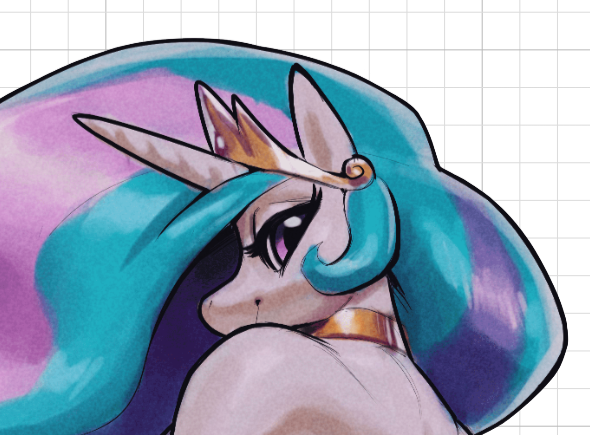 Princess Celestia V2 Furry Sticker | My Little Pony Vinyl Sticker NSFW furry sticker,nsfw sticker,stickers,Princess Celestia,mlp sticker,My Little Pony sticker