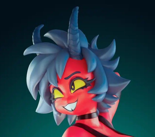 Millie Statue | Helluva Boss Fan Art by Officer Rhu SFW,NSFW,Futa null