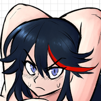 Adesivo Ryuko Matoi Big Futa | Kill la Kill Adesivi Futanari Ecchi Cartoon Futa futanari sticker,Kill la Kill stickers,futa sticker,Ryuko Matoi sticker,nsfw sticker