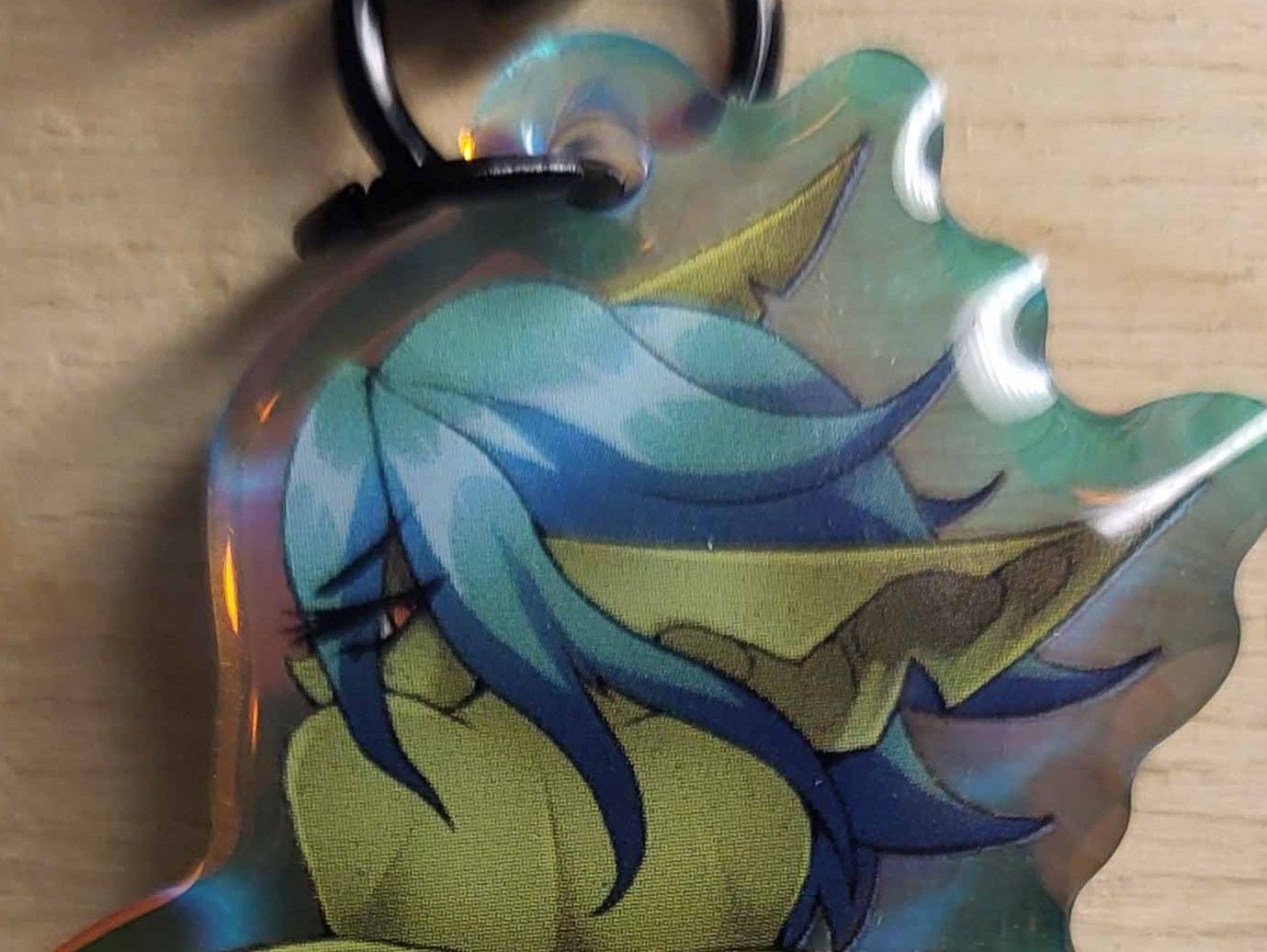 Goblin Girl Dat Ass v1 Keychain | Original Acrylic Keychain NSFW Goblin Girl keychain,furry keychain,original keychain,nsfw keychain