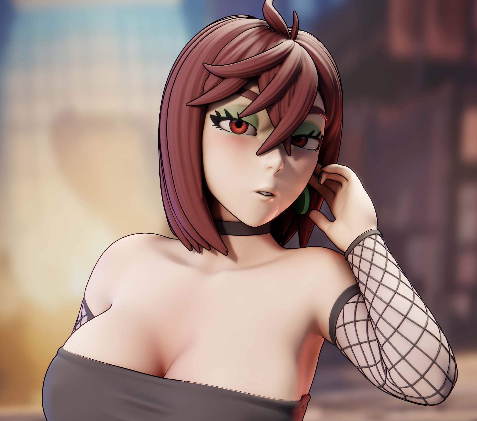 Ayase Momo Statue | Dandadan Fan Art by FunserviceSTL SFW,NSFW,Futa 3d printed,3d printed statue,nsfw statue,futa statue,Ayase Momo Statue,Dandadan Statue,futa figurines,futanari figurines,futanari statue