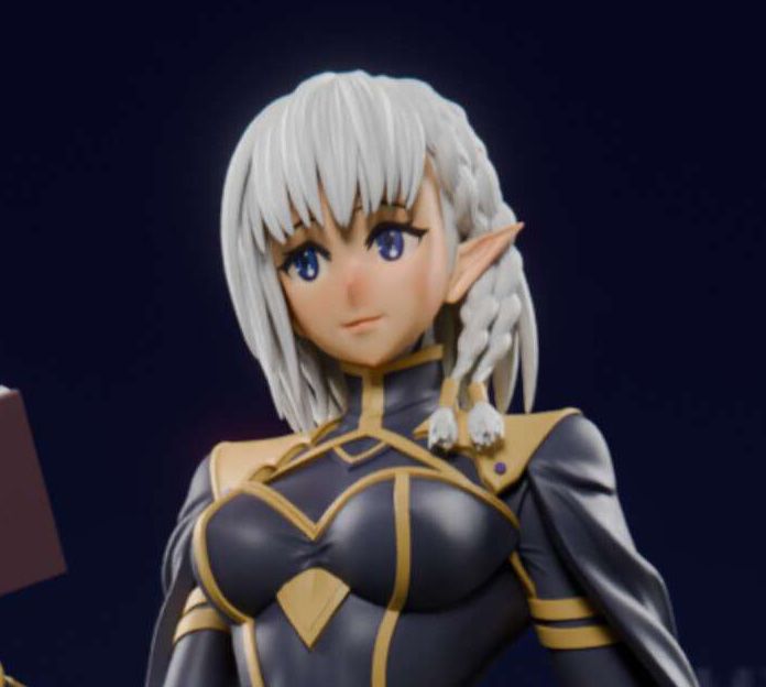 Beta Statue | The Eminence In Shadow Fan Art by MiyoStudio SFW,NSFW 3d printed statue,Beta statue,3d printed,The Eminence In Shadow Statue,3d printed figure,nsfw statue