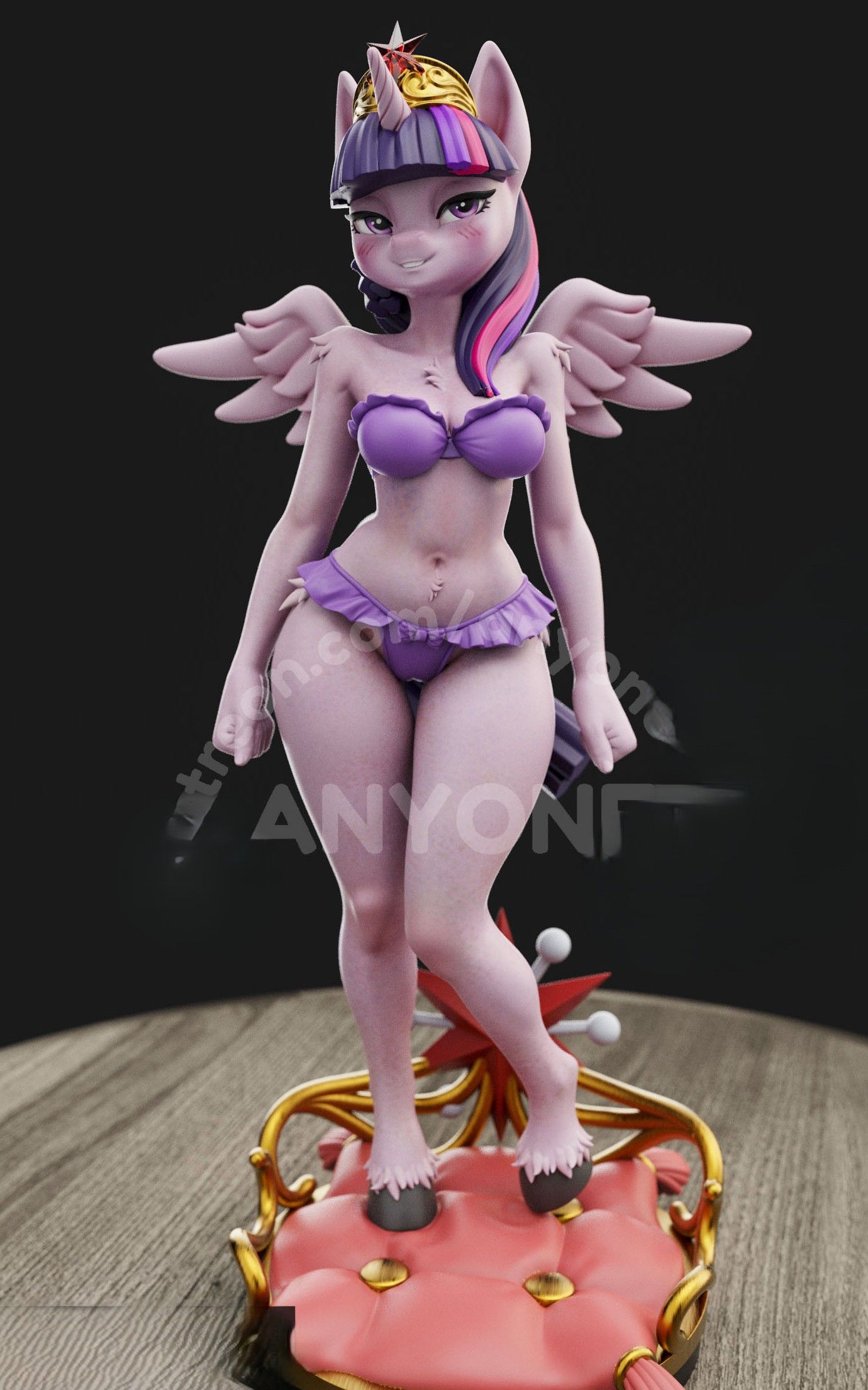 Estatua Twilight Sprinkles Furry | My Little Pony Fan Art por Anyonensfw SFW,NSFW,Futa 3d printed statue,3d printed,nsfw statue,3d printed figure,Twilight Sprinkles Statue,furry statue,My Little Pony Statue,futa statue,futa figurines,futanari statue,futanari figurines