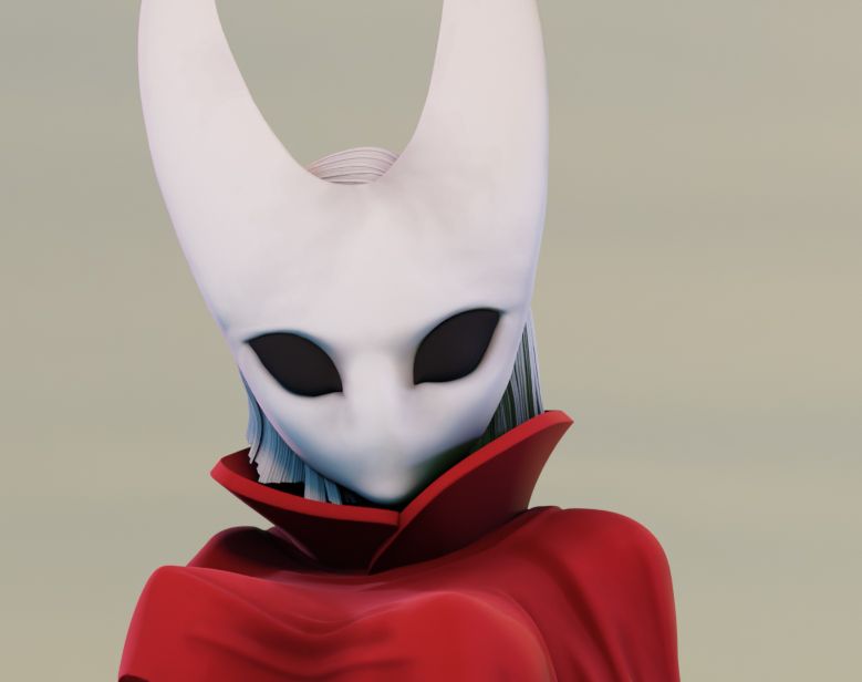 Hornet Statue | Silk Song Fan Art by Momoji3d SFW,NSFW 3d printed statue,3d printed,nsfw statue,Silk Song statue,Hornet statue