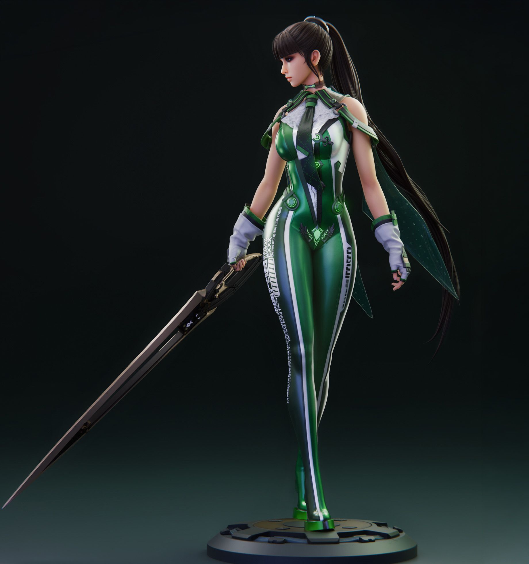 Eve Statue | Stellar Blade Fan Art by Bulkamancer SFW 3d printed statue,3d printed,Eve Statue,3d printed figure,Stellar Blade statue