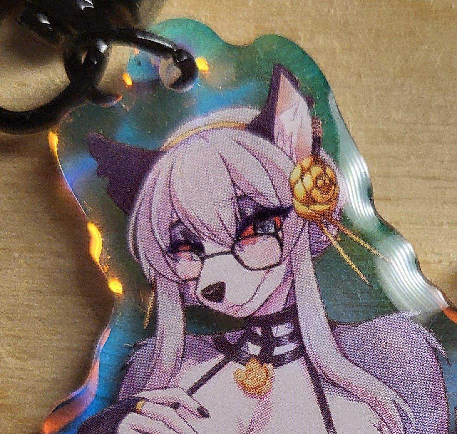Loona Assasin Keychain | Helluva Boss Acrylic Keychain SFW And NSFW loona nsfw,loona keychain,furry keychain,SFW keychain,Helluva Boss,nsfw keychain