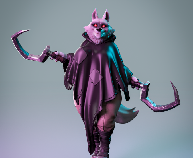 Bad Wolf Statue | Puss in Boots Fan Art by Anyonensfw SFW,NSFW,Futa 3d printed,3d printed statue,Bad Wolf Statue,Puss in Boots,furry statue,nsfw statue,futa statue