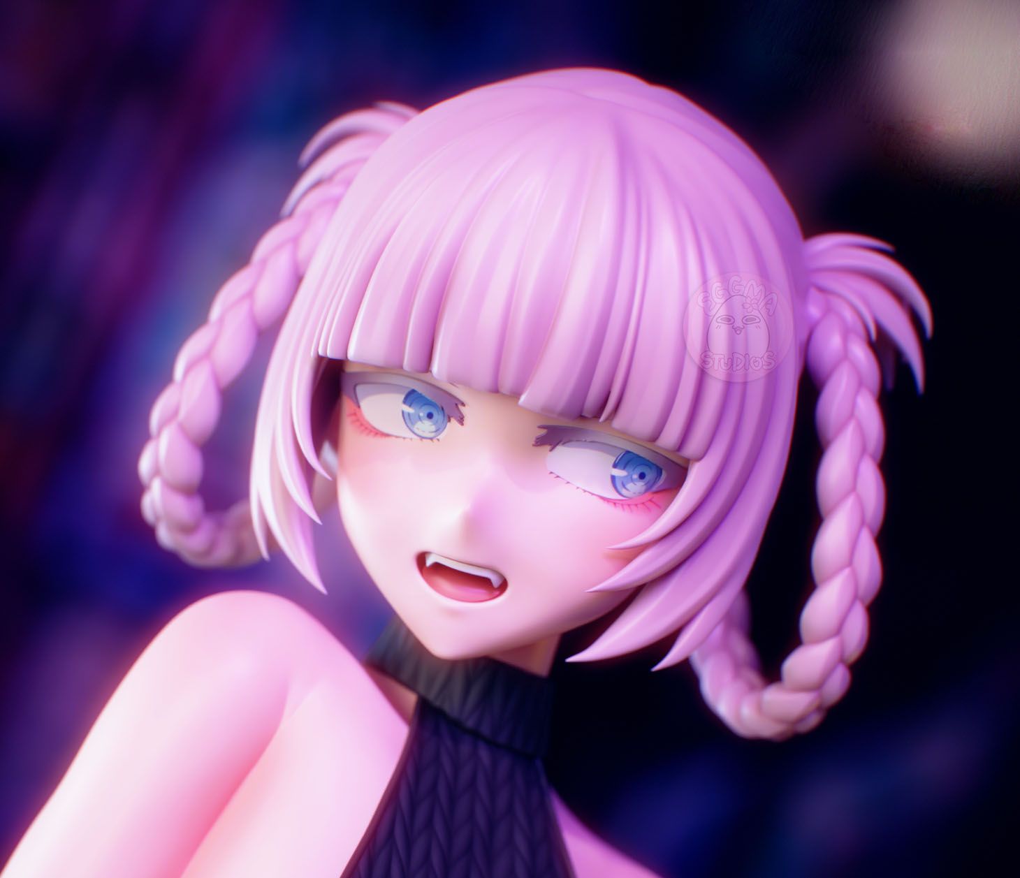 Nazuna Statue | Call of the Night Fanart von EggmaStudios SFW,NSFW 3d printed statue,3d printed,3d printed figure,Nazuna Statue,Call of the Night Statue,nsfw statue