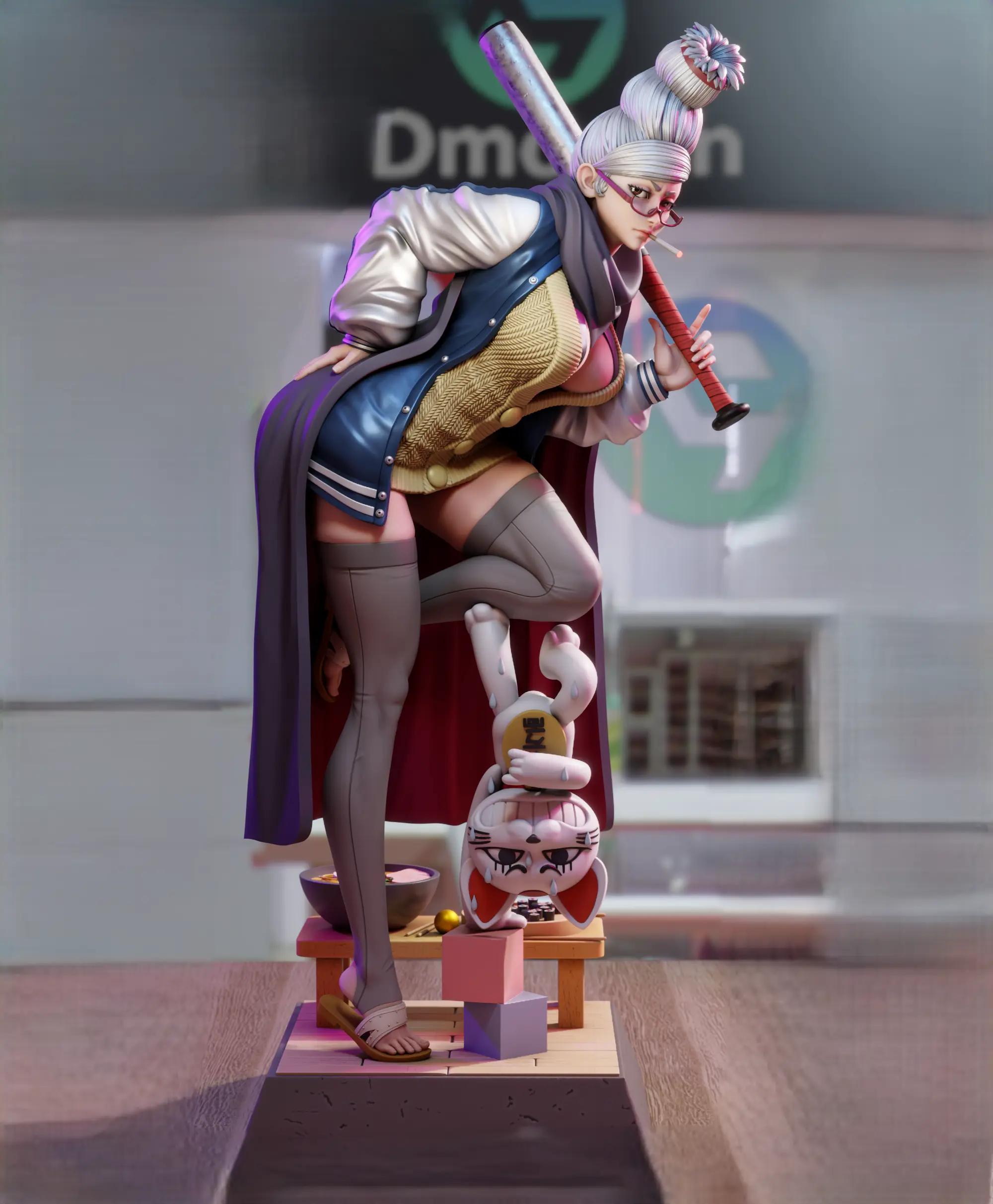Seiko Ayase Statue | Dandadan Fan Art by 3Dmoonn SFW,NSFW 3d printed,3d printed statue,Seiko Ayase Statue,Dandadan statue,nsfw statue